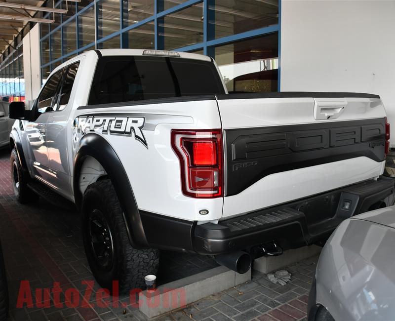 FORD RAPTOR- 2018- 59 000 KM- GCC SPECS- FULL OPTION- 5YRS WARRANTY