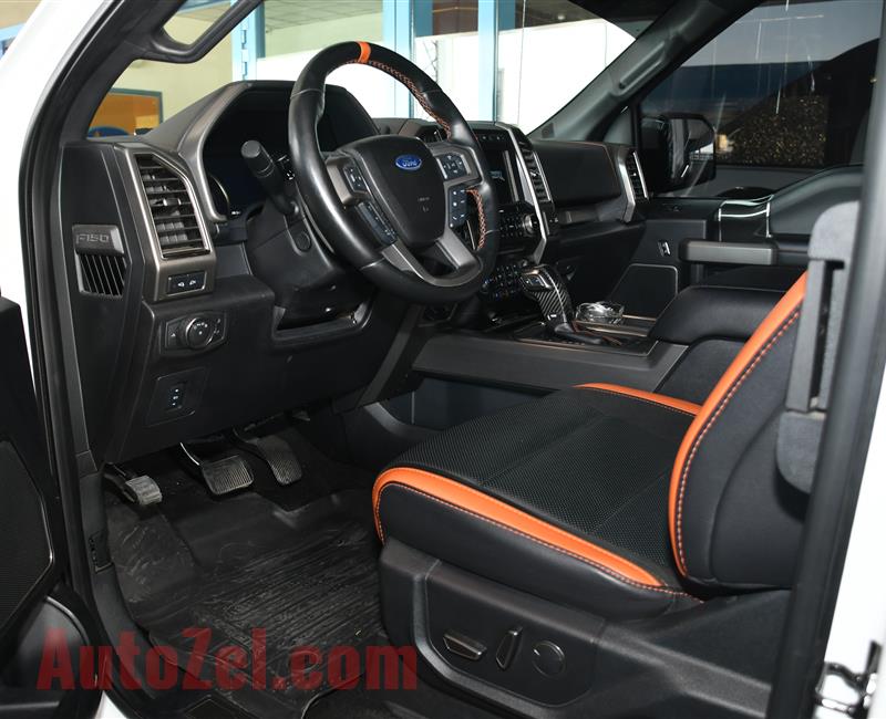 FORD RAPTOR- 2018- 59 000 KM- GCC SPECS- FULL OPTION- 5YRS WARRANTY