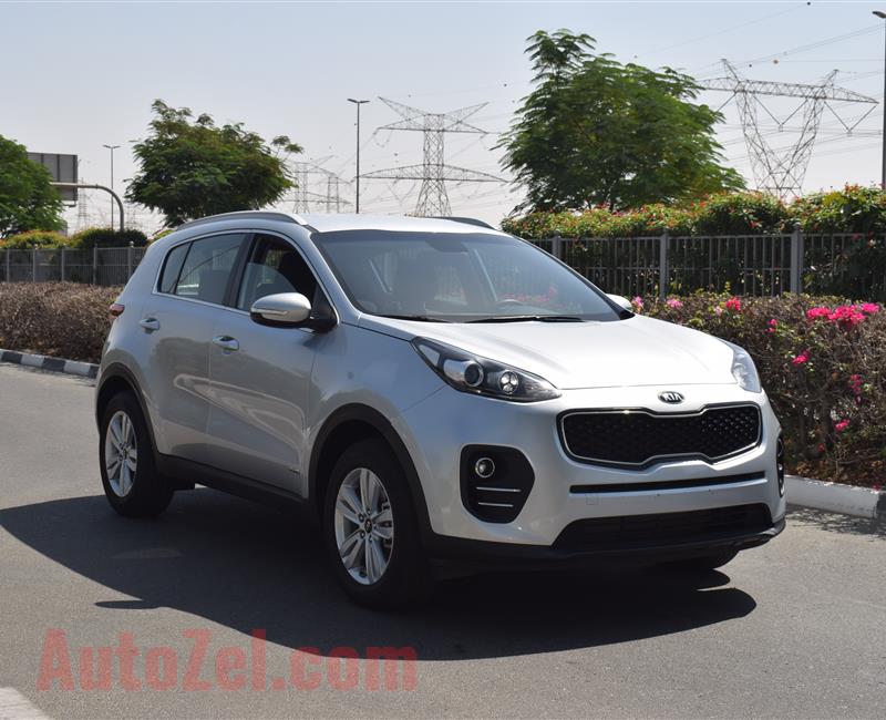 KIA SPORTAGE 2.0- 2018- SILVER- 62 000 KM- GCC SPECS- CALL FOR THE PRICE