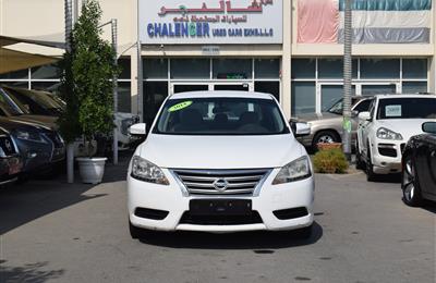 NISSAN SENTRA- 2014- WHITE- 231 000 KM- CALL FOR THE PRICE