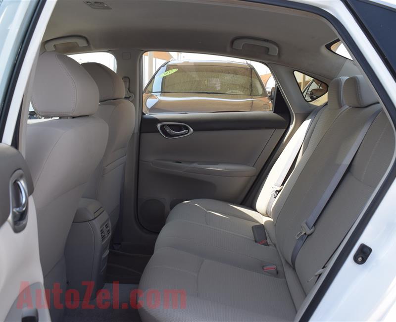 NISSAN SENTRA- 2014- WHITE- 231 000 KM- CALL FOR THE PRICE