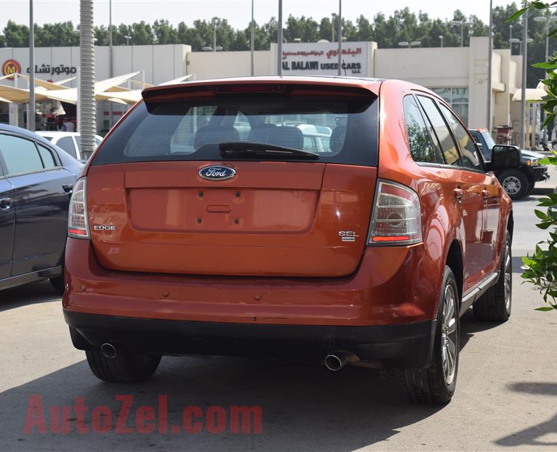 FORD EDGE- 2007- ORANGE- 261 000 KM- CALL FOR THE PRICE