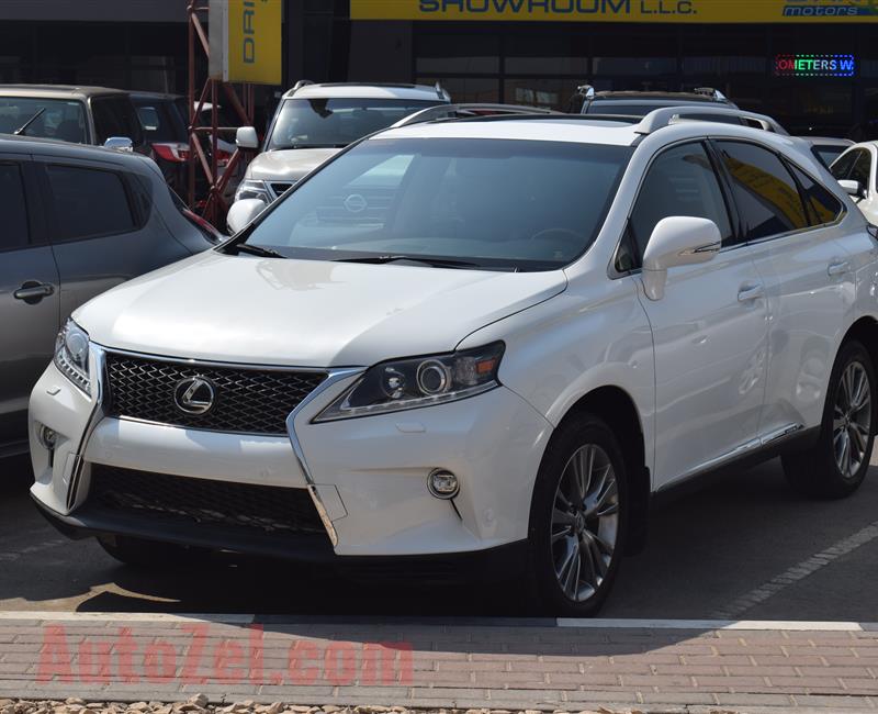 LEXUS RX350 HYBRID- 2013- WHITE- 145 000 KM- CANADIAN SPECS