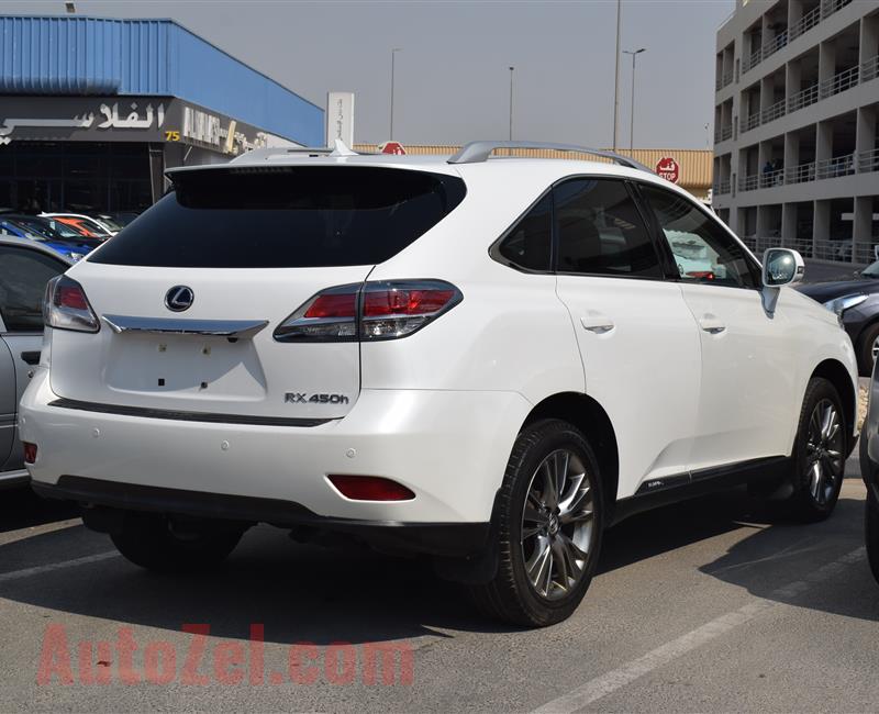 LEXUS RX350 HYBRID- 2013- WHITE- 145 000 KM- CANADIAN SPECS