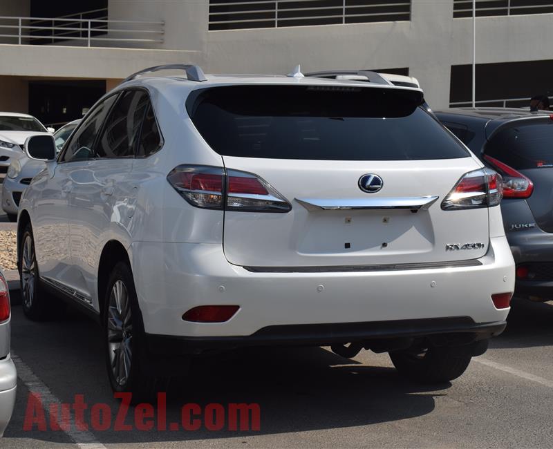 LEXUS RX350 HYBRID- 2013- WHITE- 145 000 KM- CANADIAN SPECS