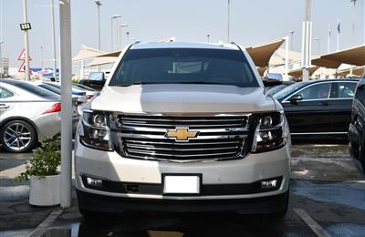 CHEVROLET TAHOE LTZ- 2017- WHITE- 71 000 KM- GCC SPECS