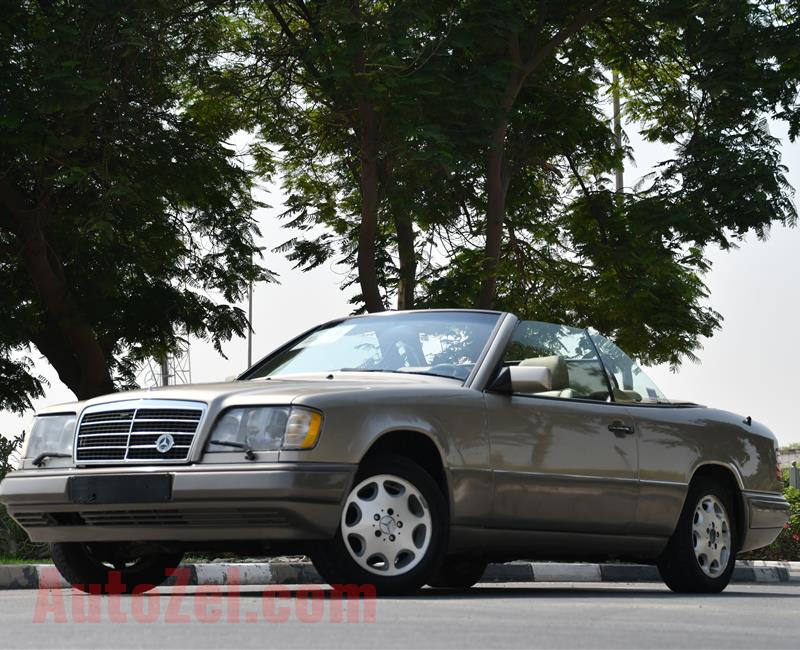 MERCEDES E320 - 1995 - AMERICAN SPECS - CONVERTIBLE -