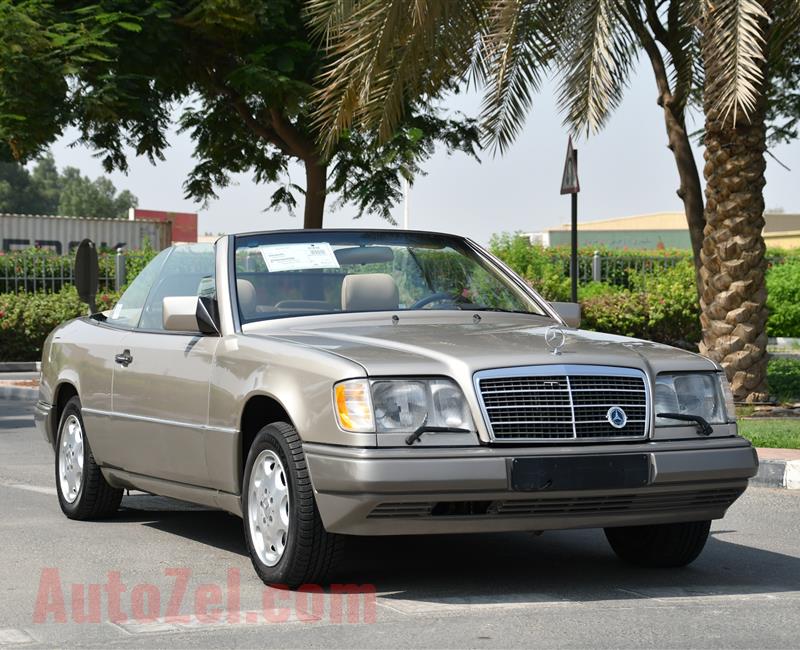 MERCEDES E320 - 1995 - AMERICAN SPECS - CONVERTIBLE -