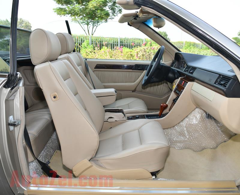 MERCEDES E320 - 1995 - AMERICAN SPECS - CONVERTIBLE -