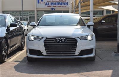 AUDI A6- 2016- WHITE- 89 000 KM- GCC SPECS