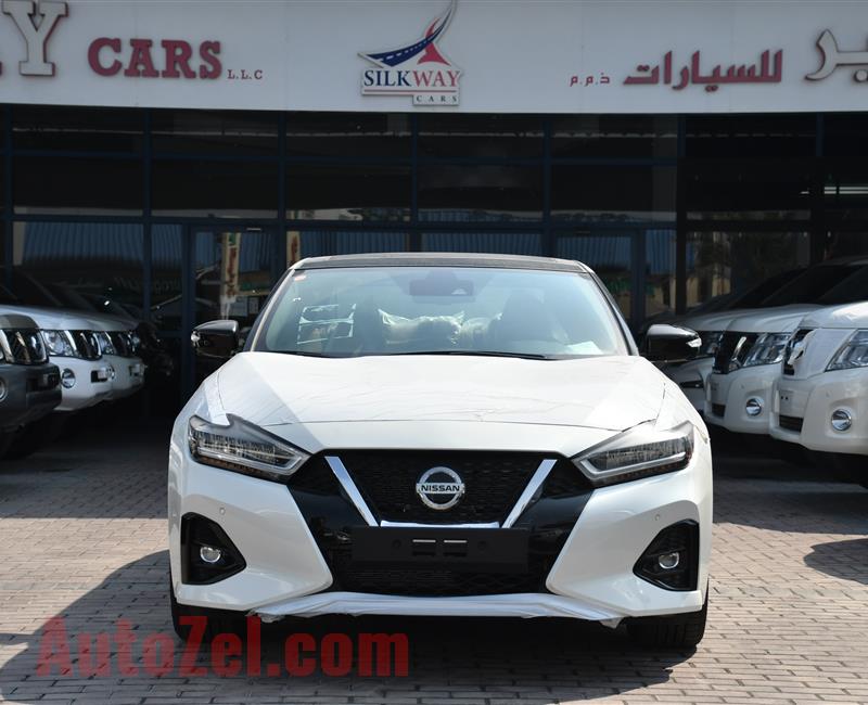 NISSAN MAXIMA SR- 2020- WHITE- 6 CYLINDER- GCC SPECS