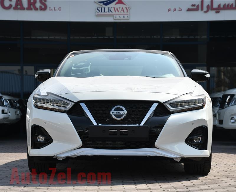 NISSAN MAXIMA SR- 2020- WHITE- 6 CYLINDER- GCC SPECS