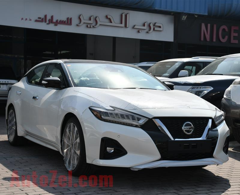 NISSAN MAXIMA SR- 2020- WHITE- 6 CYLINDER- GCC SPECS