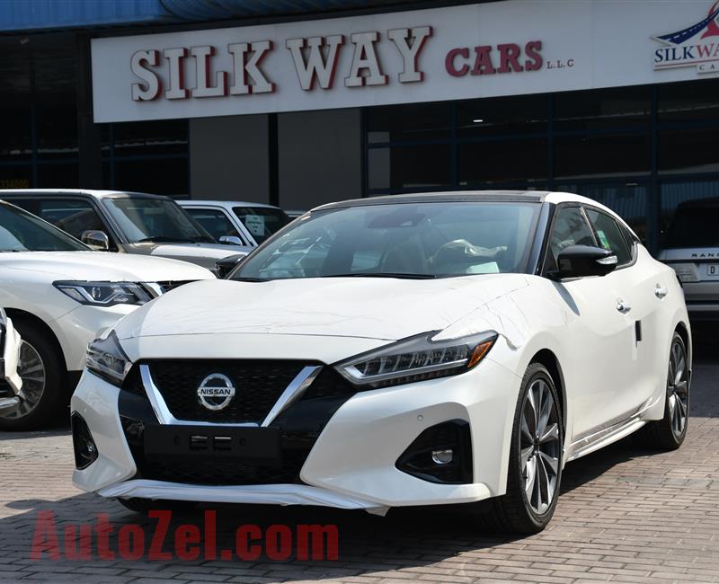 NISSAN MAXIMA SR- 2020- WHITE- 6 CYLINDER- GCC SPECS