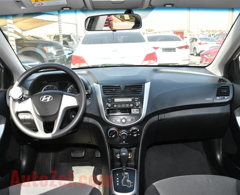 HYUNDAI ACCENT- 2015- SILVER- 90 000 KM- KOREAN SPECS- CALL FOR THE PRICE