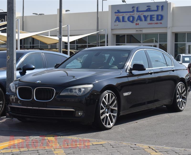 BMW 750Li- 2010- BLACK- 141 000 KM- GCC SPECS