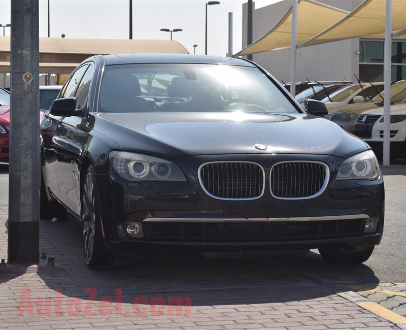 BMW 750Li- 2010- BLACK- 141 000 KM- GCC SPECS