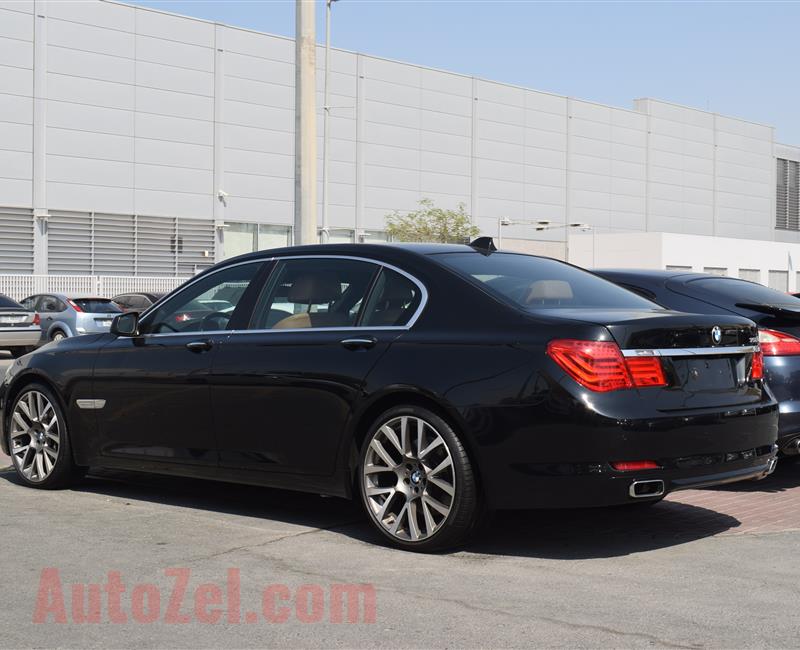 BMW 750Li- 2010- BLACK- 141 000 KM- GCC SPECS