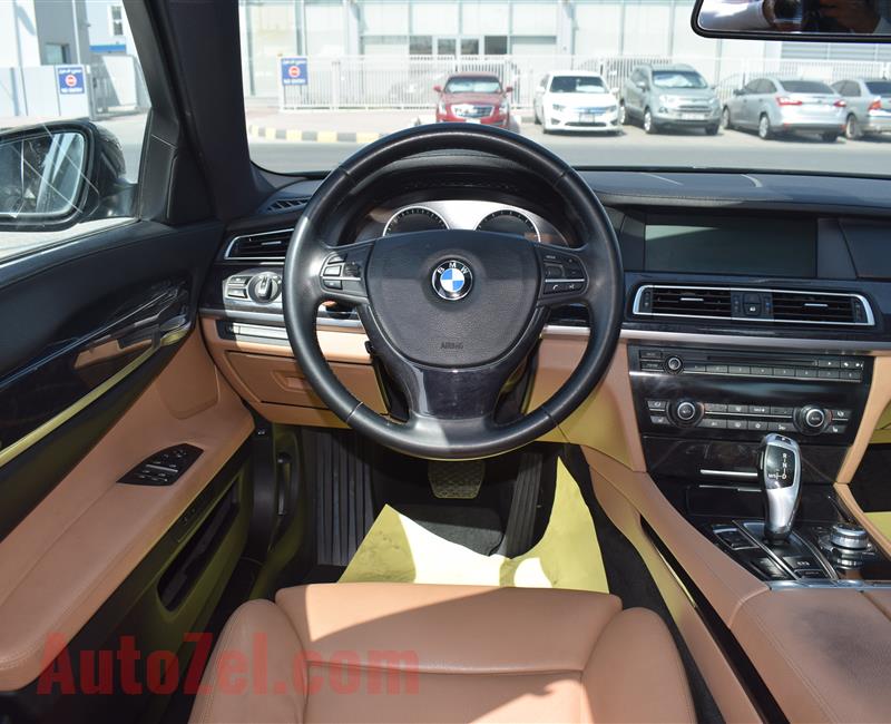 BMW 750Li- 2010- BLACK- 141 000 KM- GCC SPECS