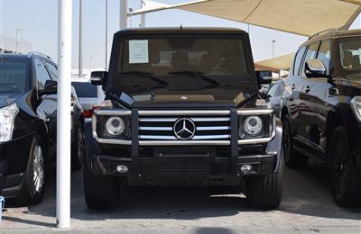 MERCEDES-BENZ G55- 2012- BLACK- 120 000 KM- GCC SPECS