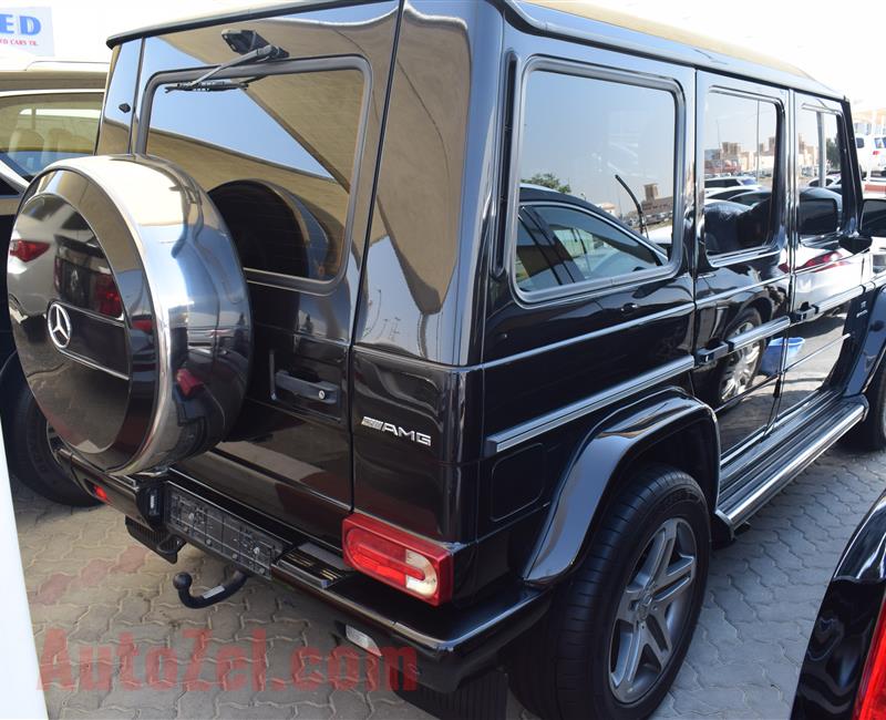 MERCEDES-BENZ G55- 2012- BLACK- 120 000 KM- GCC SPECS