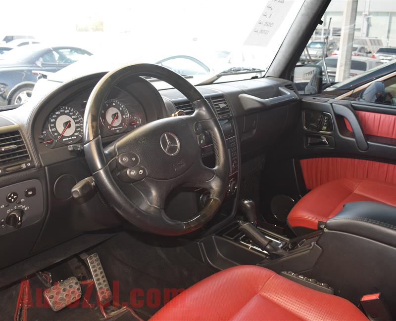 MERCEDES-BENZ G55- 2012- BLACK- 120 000 KM- GCC SPECS