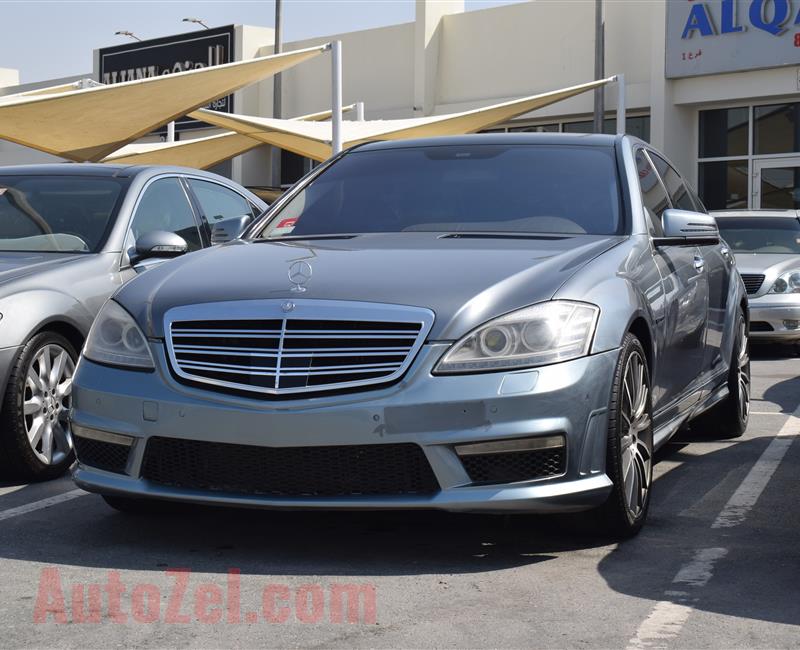 MERCEDES-BENZ S550 KIT S63- 2008- SILVER- AMERICAN SPECS