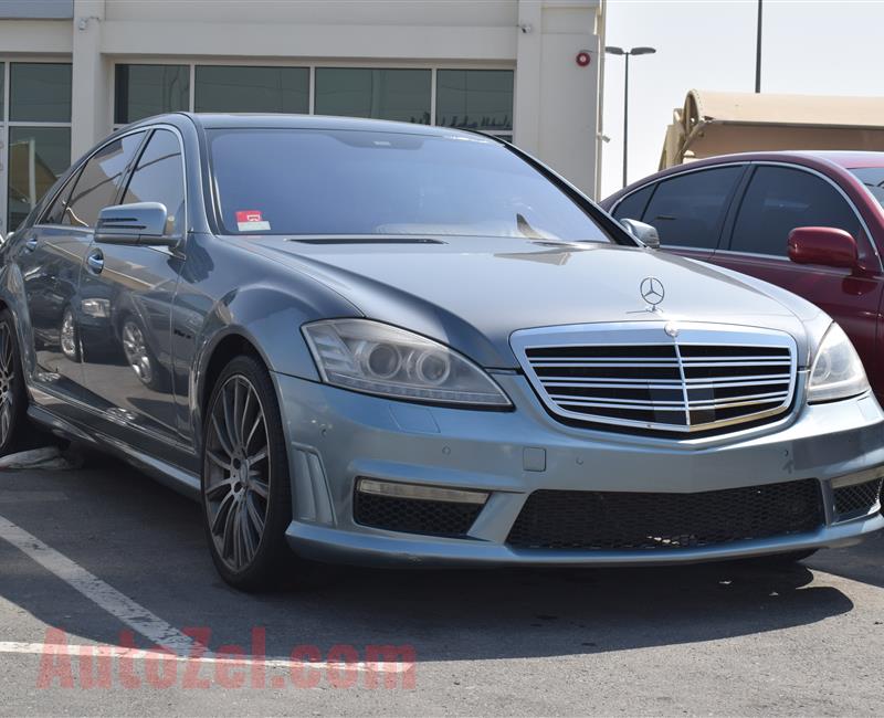 MERCEDES-BENZ S550 KIT S63- 2008- SILVER- AMERICAN SPECS