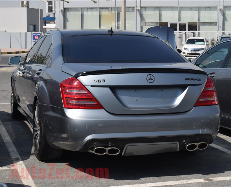 MERCEDESBENZ S550 KIT S63 2008 SILVER AMERICAN SPECS...