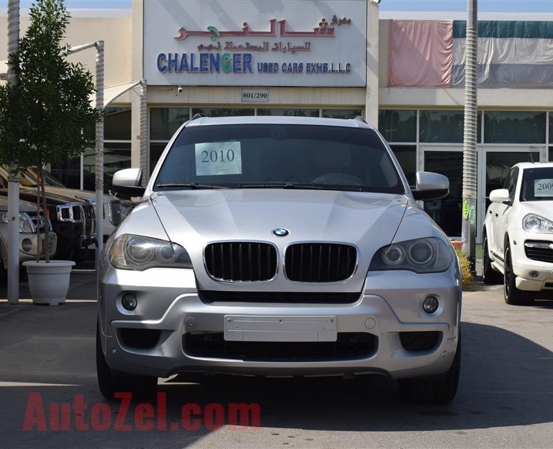 BMW X5- 2010- SILVER- 259 000 KM- GCC SPECS- CALL FOR THE PRICE