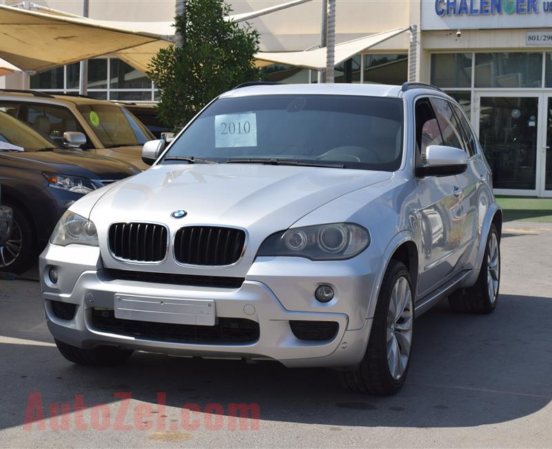 BMW X5- 2010- SILVER- 259 000 KM- GCC SPECS- CALL FOR THE PRICE