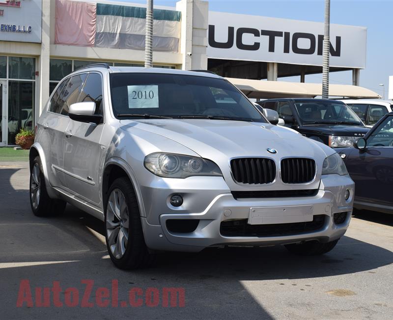 BMW X5- 2010- SILVER- 259 000 KM- GCC SPECS- CALL FOR THE PRICE