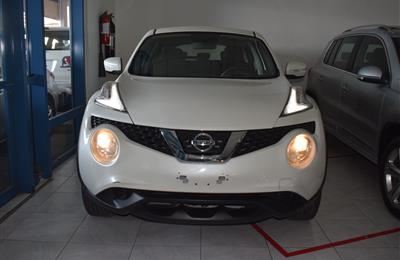 NISSAN JUKE- 2015- WHITE- 35 000 KM- GCC SPECS