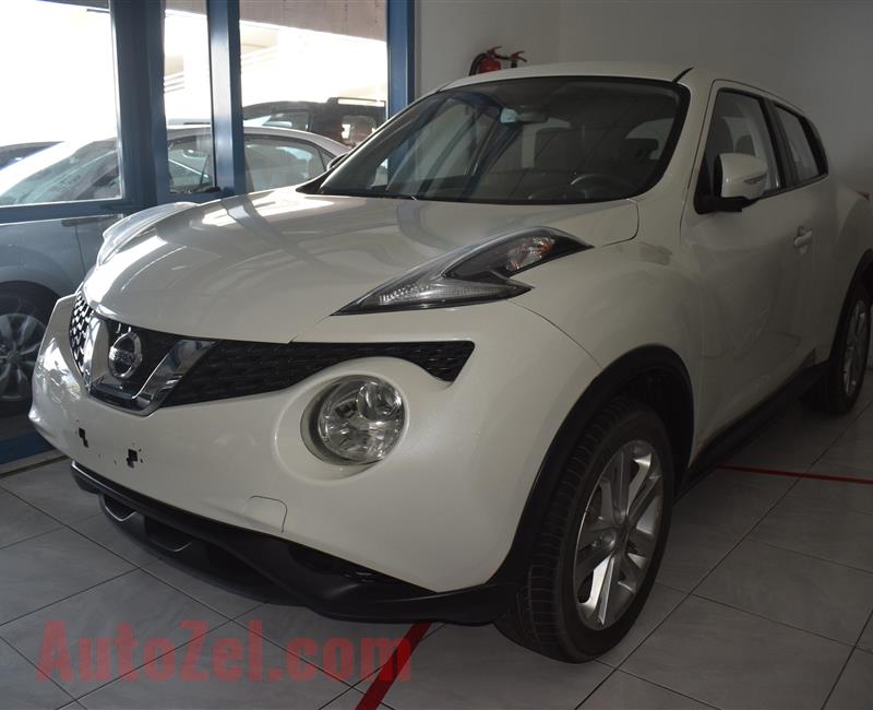 NISSAN JUKE- 2015- WHITE- 35 000 KM- GCC SPECS