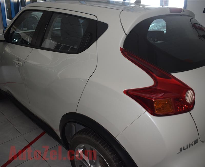 NISSAN JUKE- 2015- WHITE- 35 000 KM- GCC SPECS