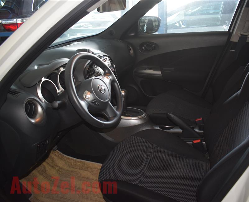 NISSAN JUKE- 2015- WHITE- 35 000 KM- GCC SPECS