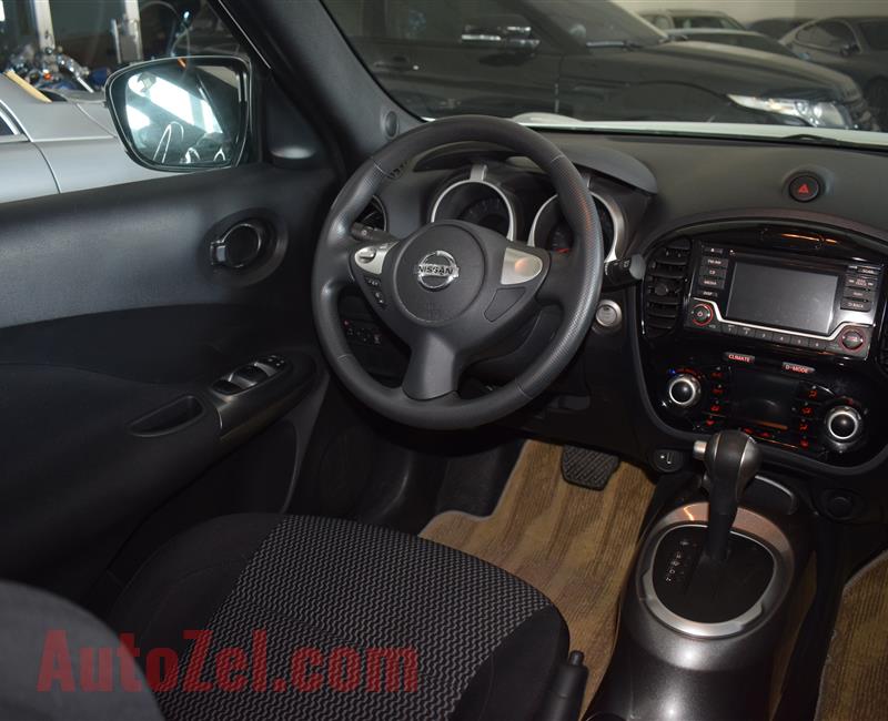 NISSAN JUKE- 2015- WHITE- 35 000 KM- GCC SPECS