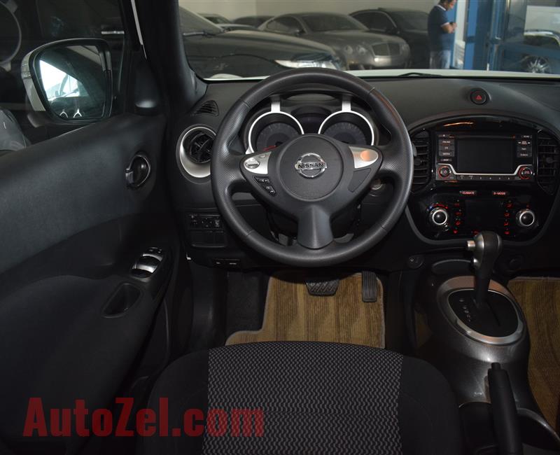 NISSAN JUKE- 2015- WHITE- 35 000 KM- GCC SPECS