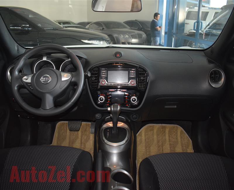 NISSAN JUKE- 2015- WHITE- 35 000 KM- GCC SPECS