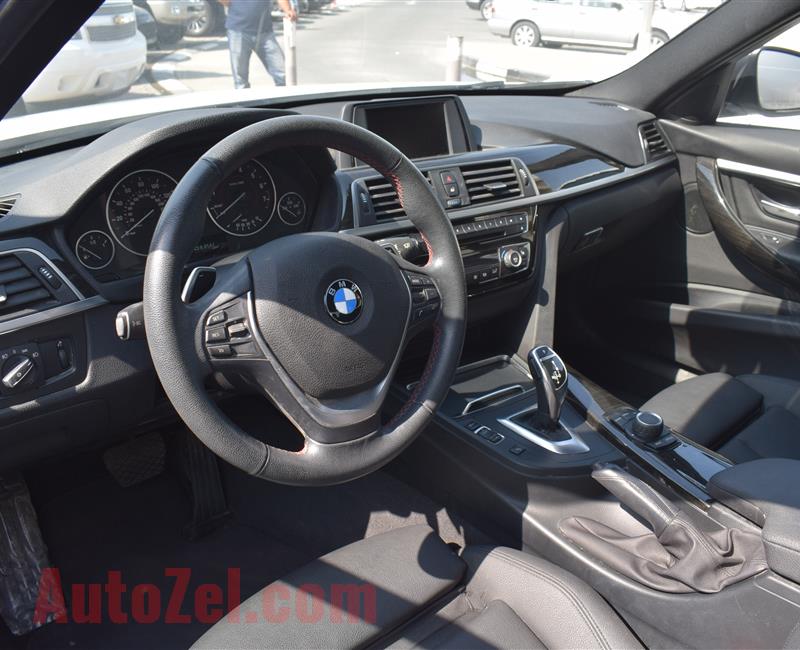 BMW 330i- 2017- WHITE- 27 000 KM- GCC SPECS