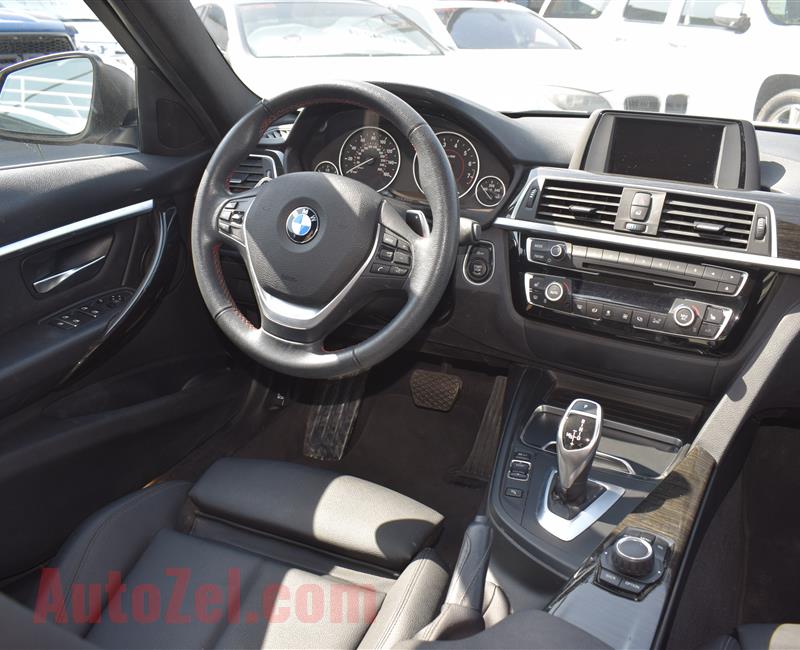 BMW 330i- 2017- WHITE- 27 000 KM- GCC SPECS