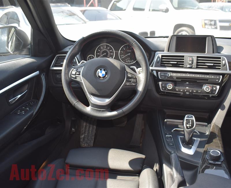 BMW 330i- 2017- WHITE- 27 000 KM- GCC SPECS