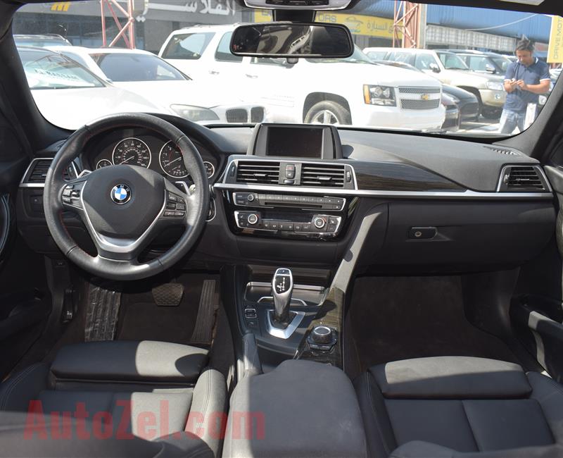 BMW 330i- 2017- WHITE- 27 000 KM- GCC SPECS