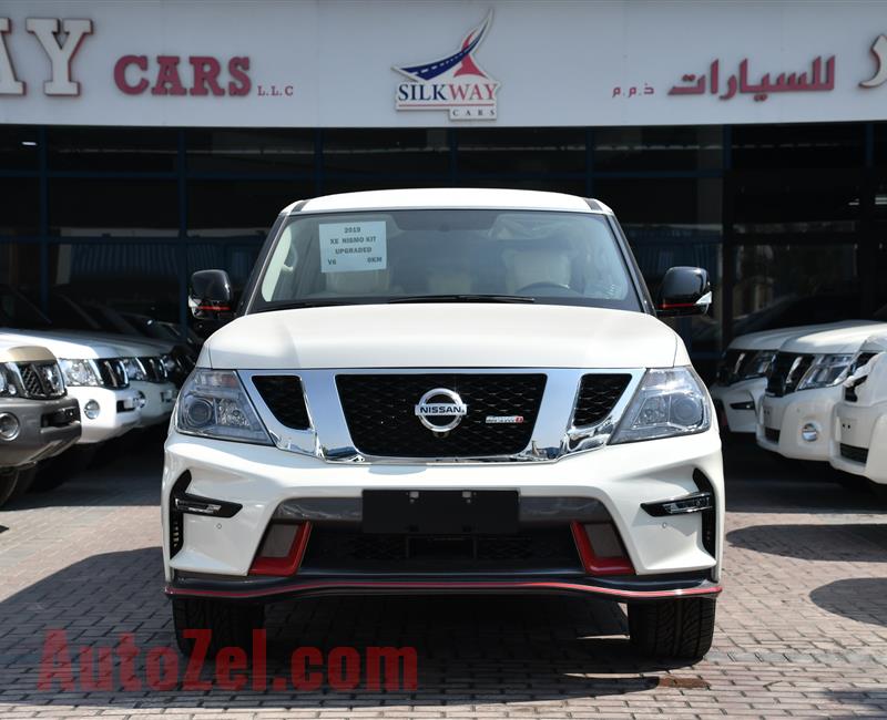 NISSAN PATROL XE- NISMO- 2019- WHITE- GCC SPECS