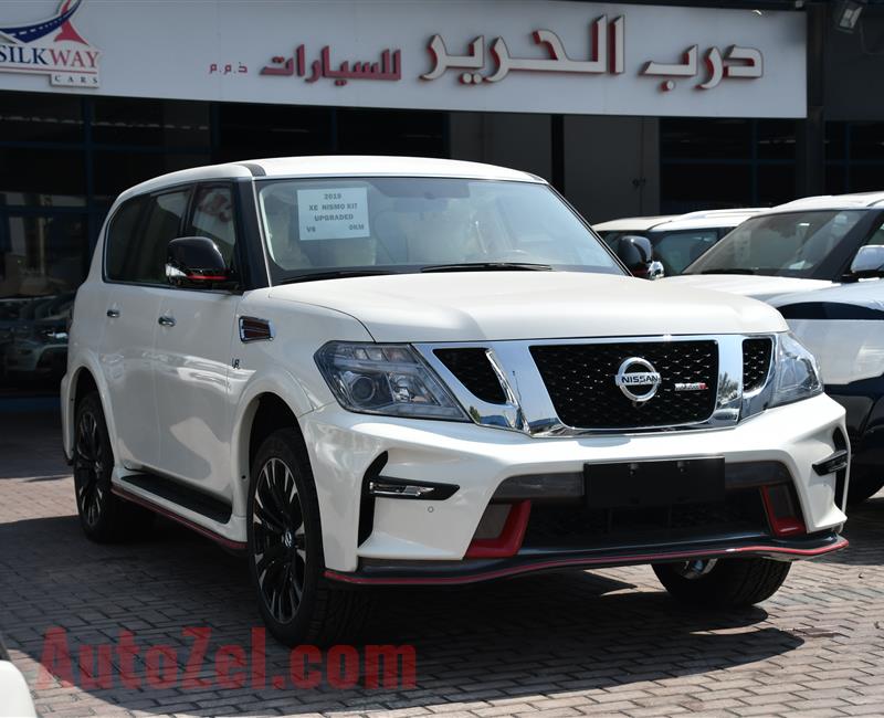 NISSAN PATROL XE- NISMO- 2019- WHITE- GCC SPECS