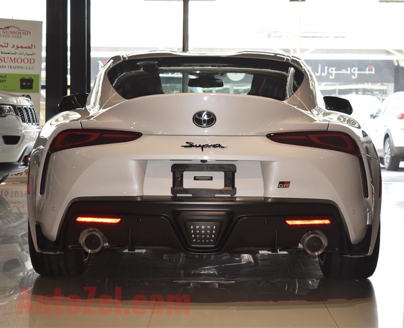 TOYOTA SUPRA- 2020- WHITE- CANADIAN SPECS