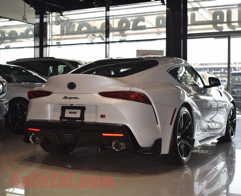 TOYOTA SUPRA- 2020- WHITE- CANADIAN SPECS