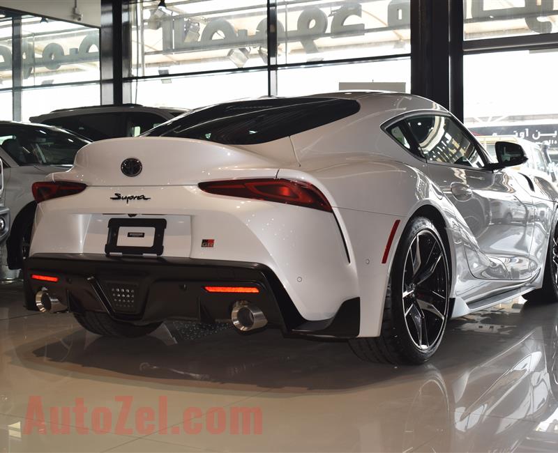 TOYOTA SUPRA- 2020- WHITE- CANADIAN SPECS