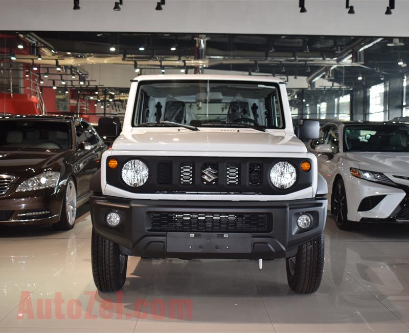 SUZUKI JIMNY- 2019- WHITE- GCC SPECS- MANUAL TRANSMISSION