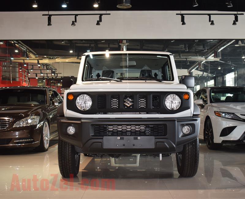 SUZUKI JIMNY- 2019- WHITE- GCC SPECS- MANUAL TRANSMISSION